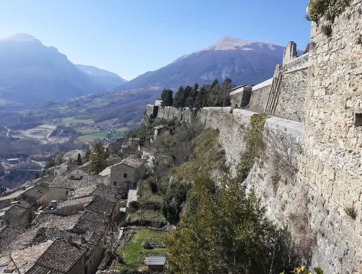 Fortress of Civitella del Tronto, Italy